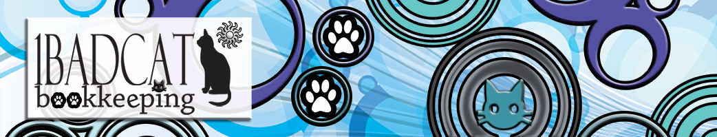 1BADCAT Bookkeeping Logo banner